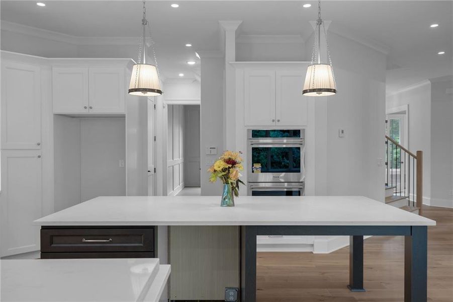 Furnished interior view inside a new home in , Atlanta (Image 32).