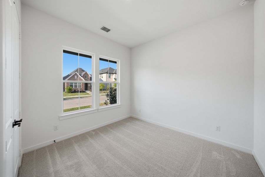 Spacious, unfurnished interior of a new home in Light Farms Brenham - 40' Lots, Celina (Image 17).