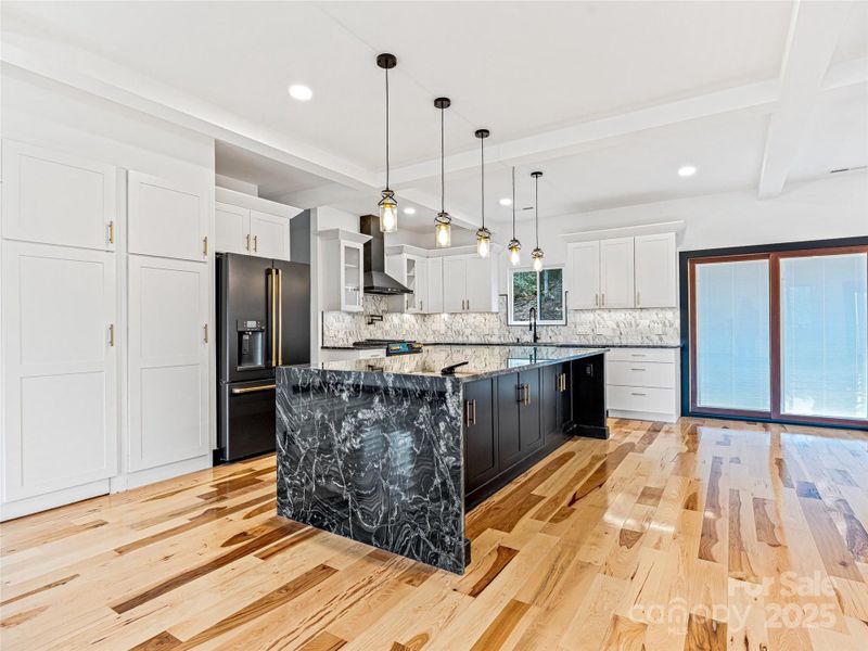 Furnished interior view inside a new home in , Mills River (Image 7).