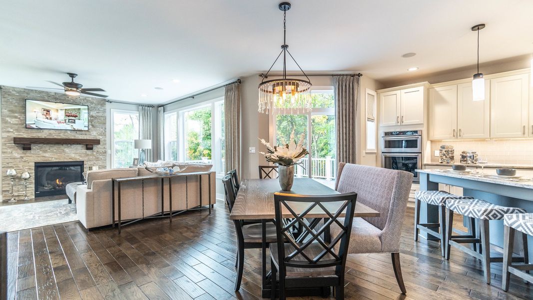 Representative furnished interior of a home built from the The Yorkshire by Norfolk Homes in Coronado Estates, Jackson (Image 9).