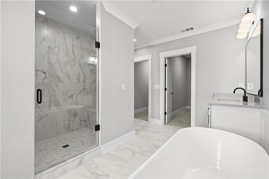 Furnished interior view inside a new home in , Ball Ground (Image 11). Furnished interior view inside a new home in , Ball Ground (Image 11).