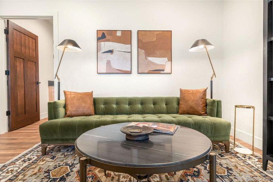 Furnished interior view inside a new home in , Parker (Image 11).