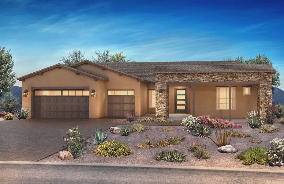 Hacienda Ranch Exterior, Color 7