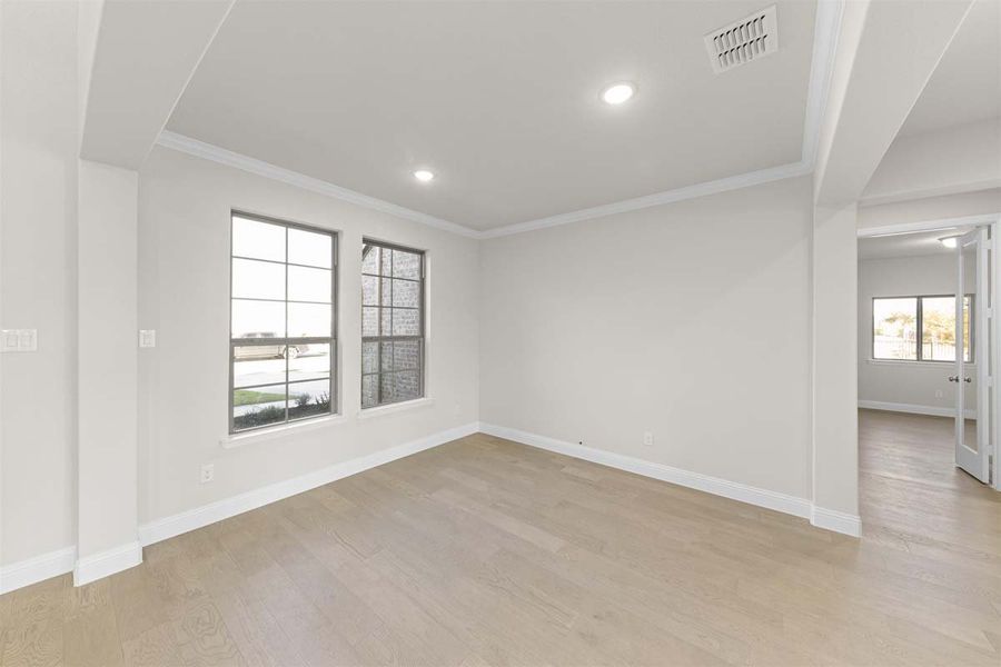 Representative unfurnished interior of a home built from the Arlington by Pacesetter Homes in Timberbrook, Justin (Image 22). Representative unfurnished interior of a home built from the Arlington by Pacesetter Homes in Timberbrook, Justin (Image 22).
