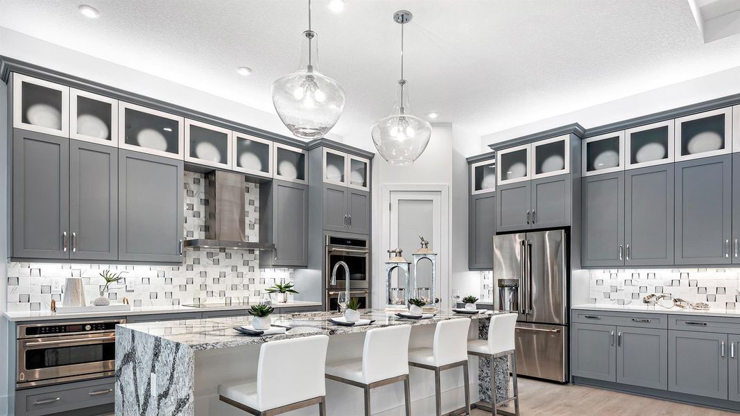 Furnished interior view inside a new home in Astor Creek Golf & Country Club, Port St. Lucie (Image 23).