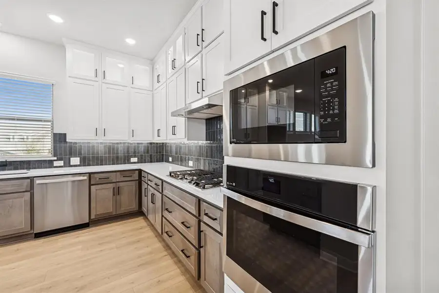 Furnished interior view inside a new home in South Pointe  Village Series, Mansfield (Image 10).