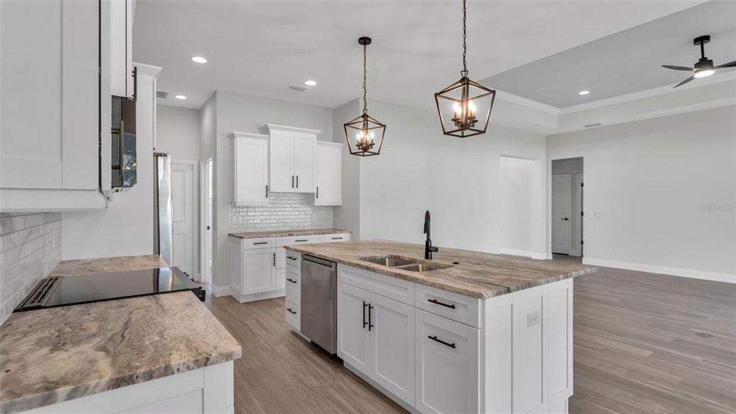 Furnished interior view inside a new home in , Lakeland (Image 9).