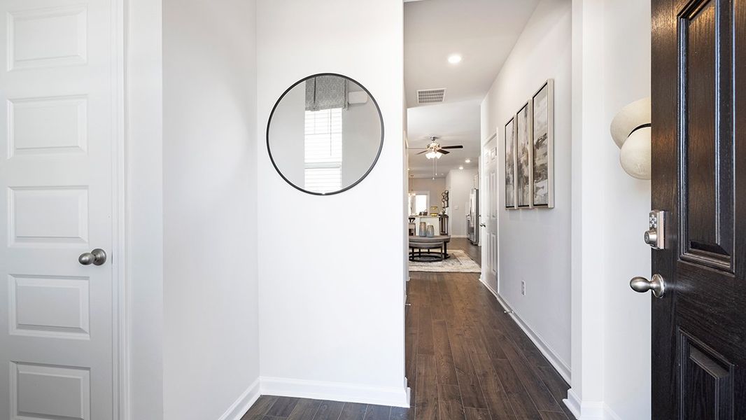 Representative furnished interior of a home built from the Burke by D.R. Horton in Estates at Deer Hollow, Grovetown (Image 25).