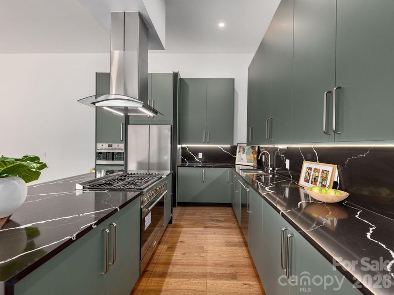 Furnished interior view inside a new home in , Mills River (Image 11).