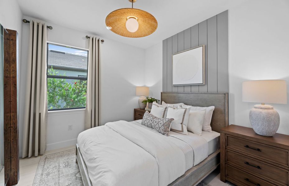 Spacious secondary bedroom