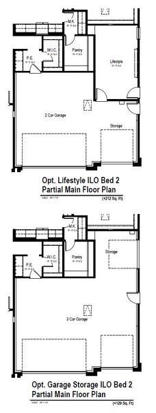 2D floor plan layout for the Santa Elena View by View Homes in Weltner Farms 60’s, New Braunfels, TX (Image 8). 2D floor plan layout for the Santa Elena View by View Homes in Weltner Farms 60’s, New Braunfels, TX (Image 8).