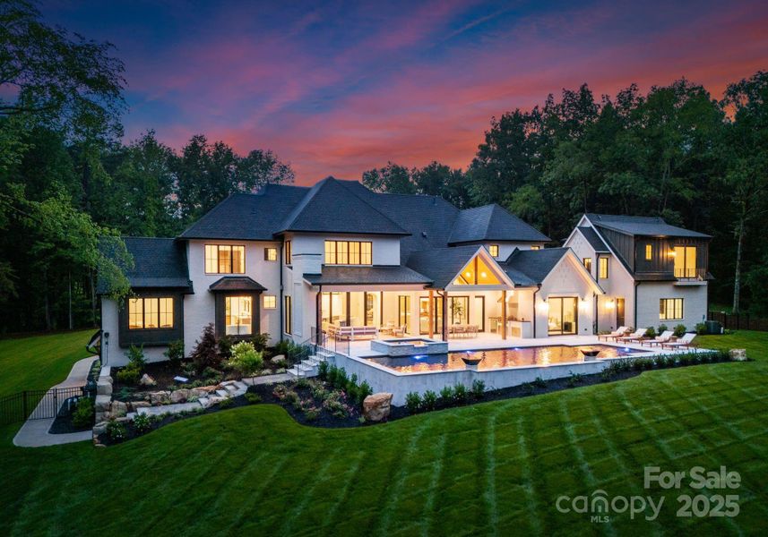 Exterior details and patio area of a home in , Davidson (Image 4). Exterior details and patio area of a home in , Davidson (Image 4).