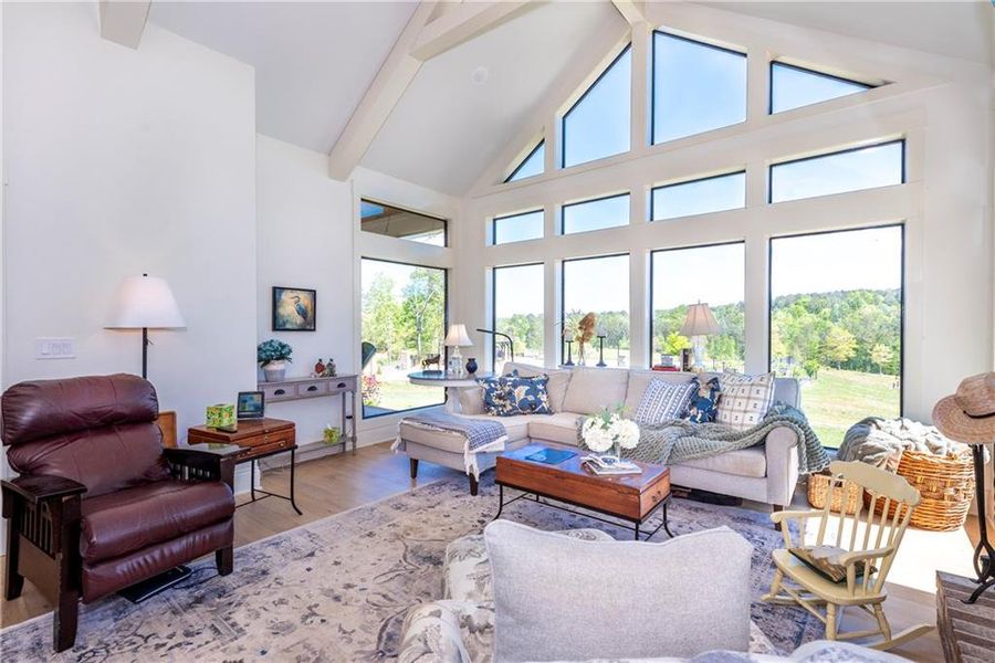 Furnished interior view inside a new home in , Talking Rock (Image 5).