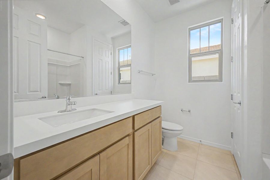 Furnished interior view inside a new home in Las Ventanas, Goodyear (Image 6). Furnished interior view inside a new home in Las Ventanas, Goodyear (Image 6).