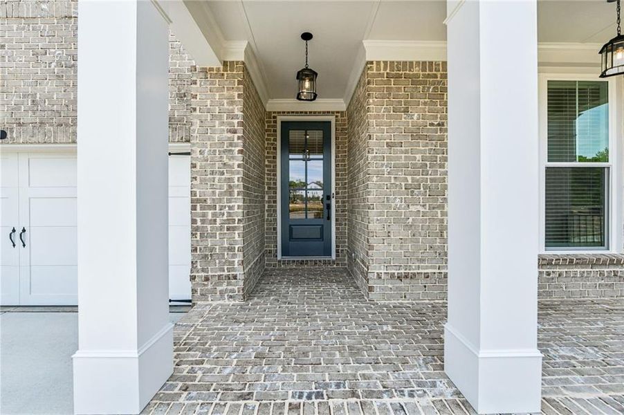 Exterior details and patio area of a home in Waterhaven, Cumming (Image 3).