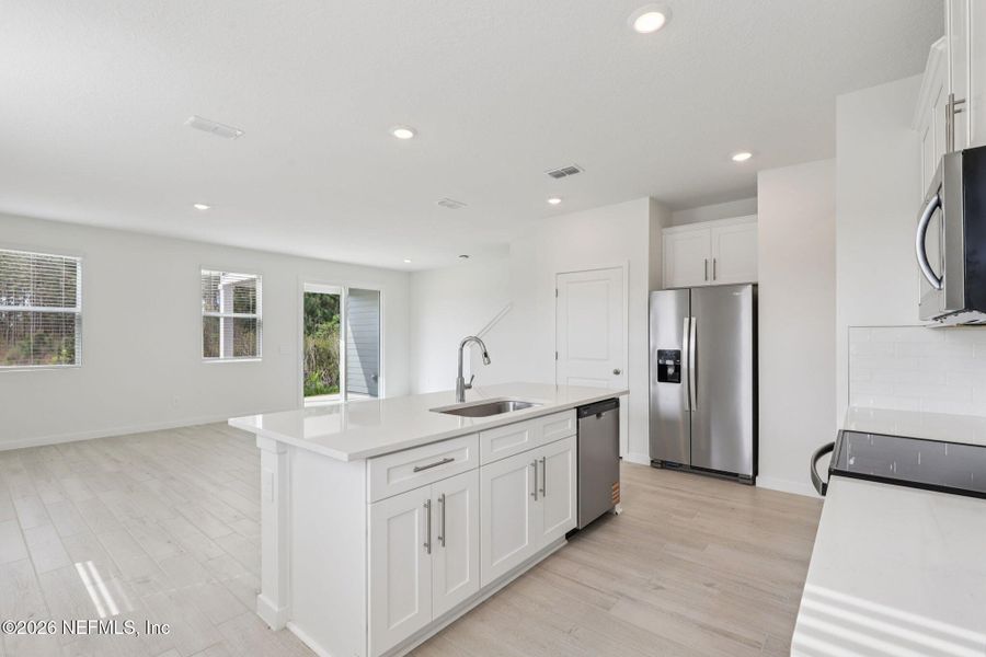 Furnished interior view inside a new home in Parkside at Shearwater, St. Augustine (Image 8).