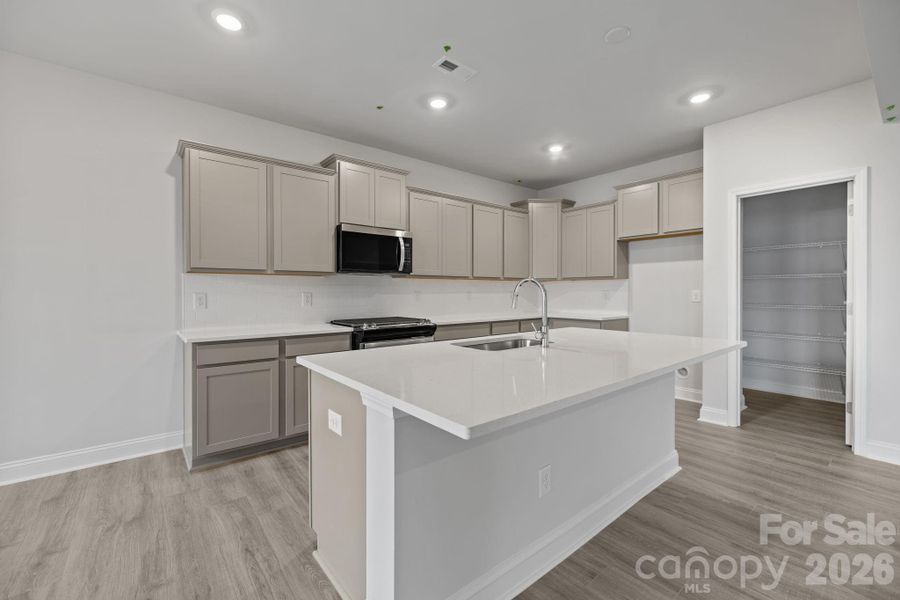Furnished interior view inside a new home in Moore Farms, Indian Trail (Image 3).