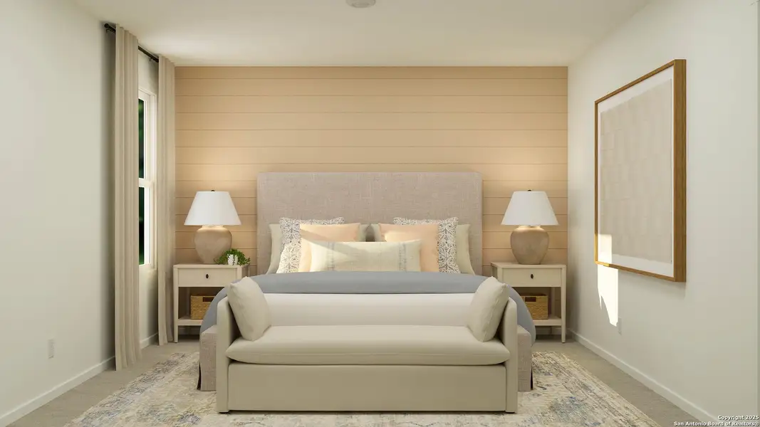 Furnished interior view inside a new home in Lonesome Dove, San Antonio (Image 6).