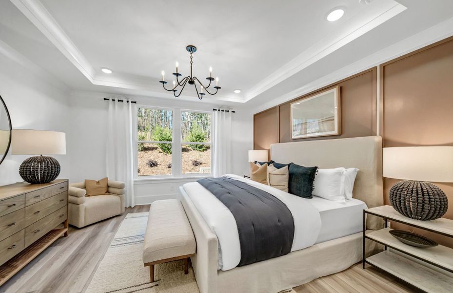 Furnished interior view inside a new home in Oakleaf Chase, Blythewood (Image 15).