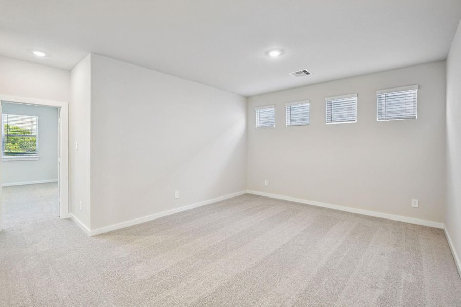 Photo is not of the actual home, but is an inspirational photo of builder’s model home and may depict options, furnishings, and/or decorator features that are not included