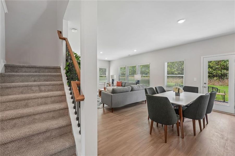 Furnished interior view inside a new home in Manning Mill, Adairsville (Image 17).