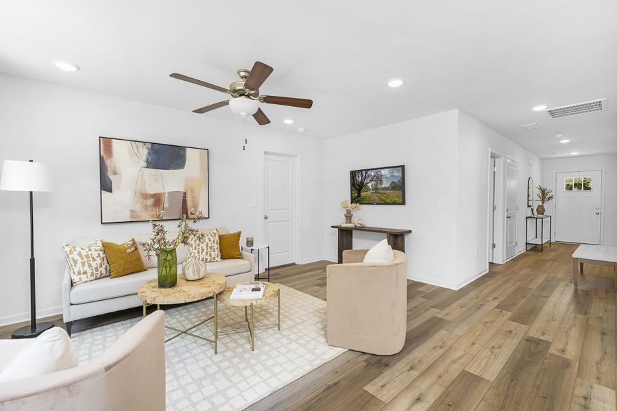 Furnished interior view inside a new home in , Moncks Corner (Image 7).