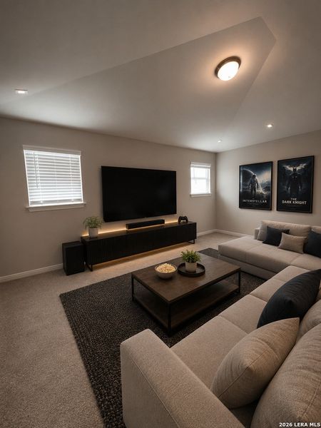Furnished interior view inside a new home in Thomas Pond, San Antonio (Image 13).