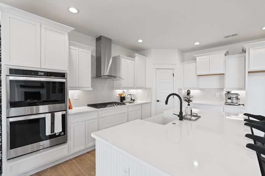 Representative furnished interior of a home built from the Converse Elite by Enchanted Homes in Smokey Hills, Campobello (Image 12).