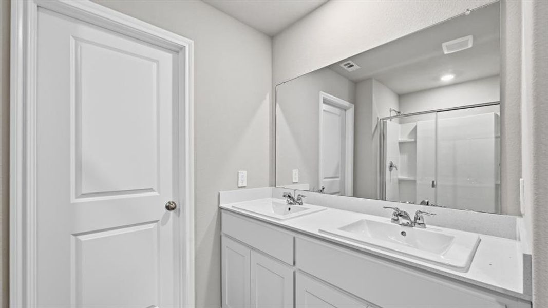 Furnished interior view inside a new home in Rock Creek West, Fort Worth (Image 8).