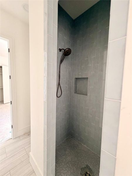 Close-up of interior finishes inside a home in , Galveston (Image 9).