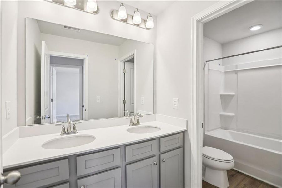 Furnished interior view inside a new home in Burchwood, Stockbridge (Image 8). Furnished interior view inside a new home in Burchwood, Stockbridge (Image 8).