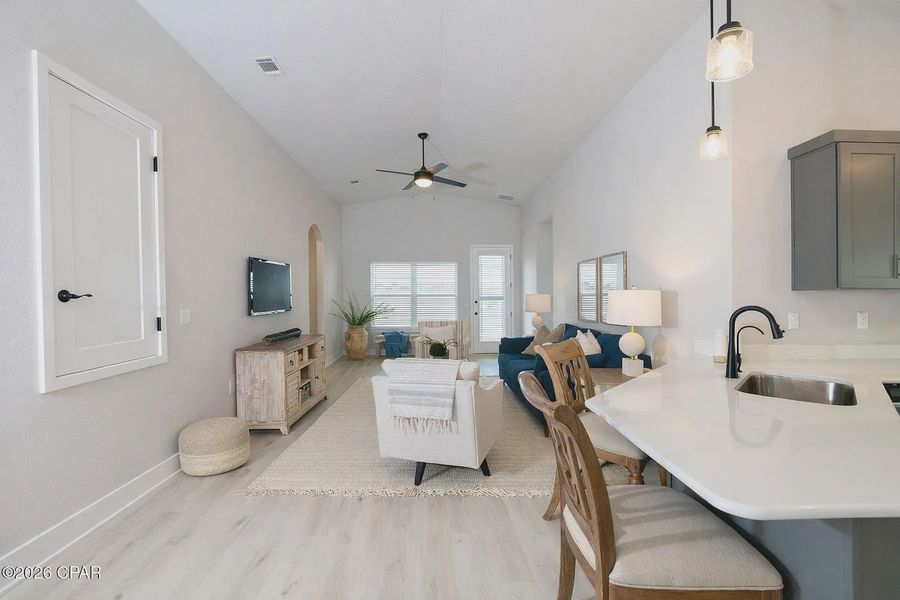 Furnished interior view inside a new home in Parkbrook, Panama City (Image 10).