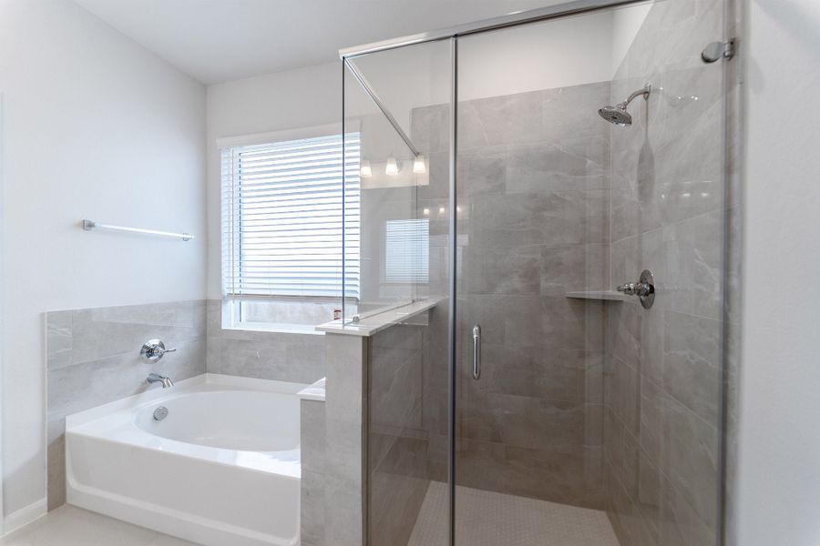 Furnished interior view inside a new home in Sunfield, Buda (Image 8).