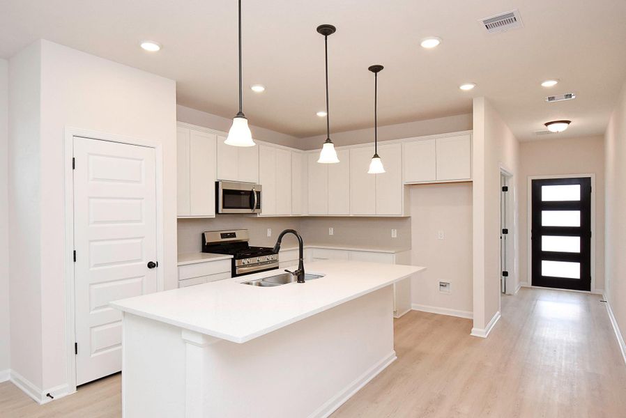 Furnished interior view inside a new home in Fulshear Lakes, Fulshear (Image 6).