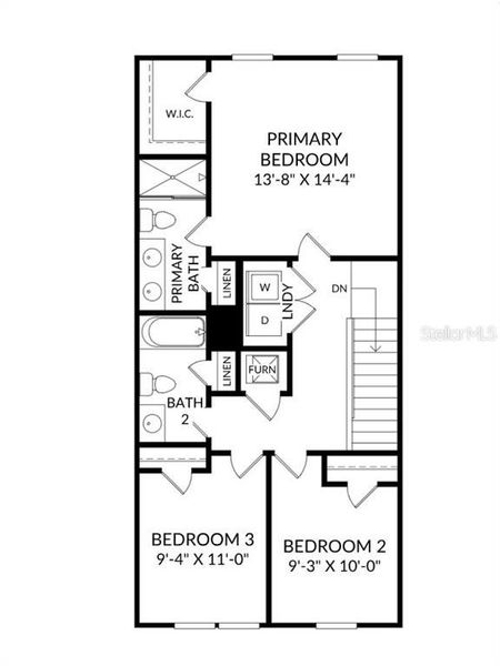 2D floor plan layout of this home in , Tavares, FL (Image 5).