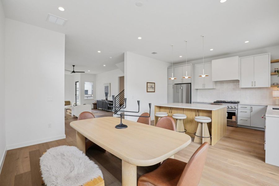 Furnished interior view inside a new home in , Austin (Image 9).