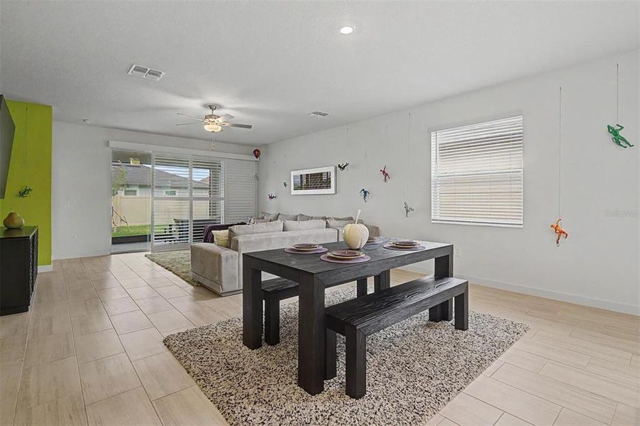 Furnished interior view inside a new home in Mirada Active Adult, San Antonio (Image 13).