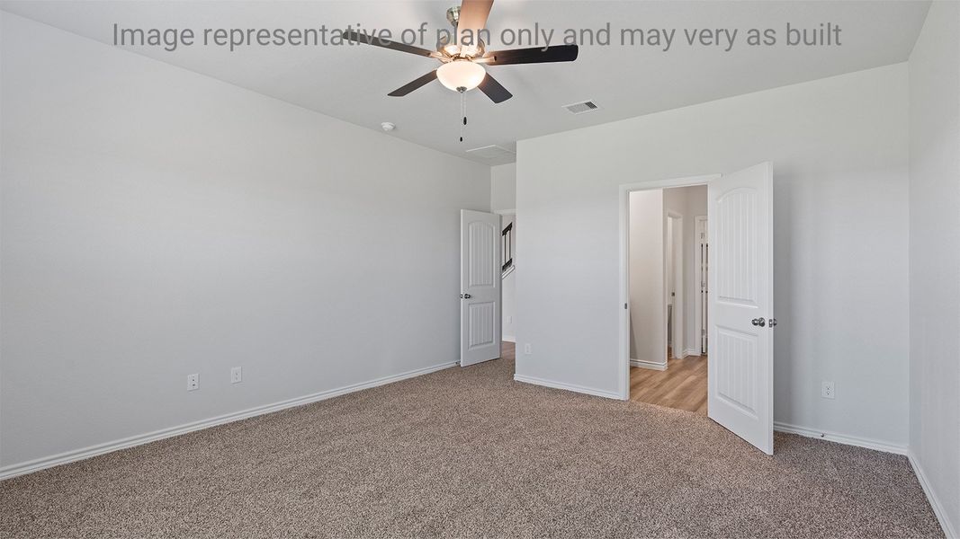 Spacious, unfurnished interior of a new home in Somerset at Sinton, Sinton (Image 29).