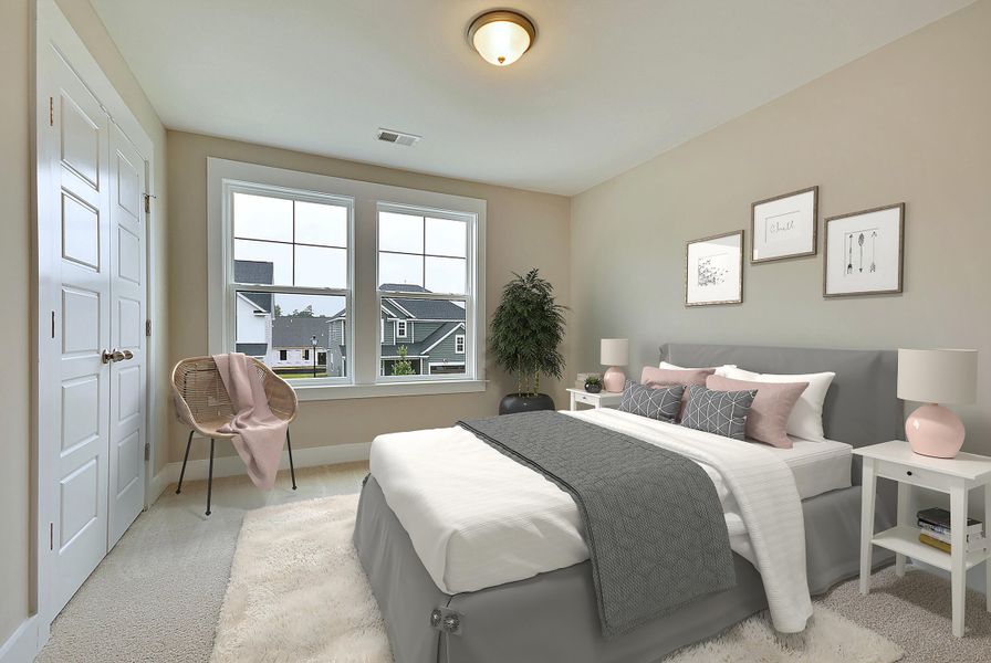 Furnished interior view inside a new home in Indigo Place, North Charleston (Image 10).