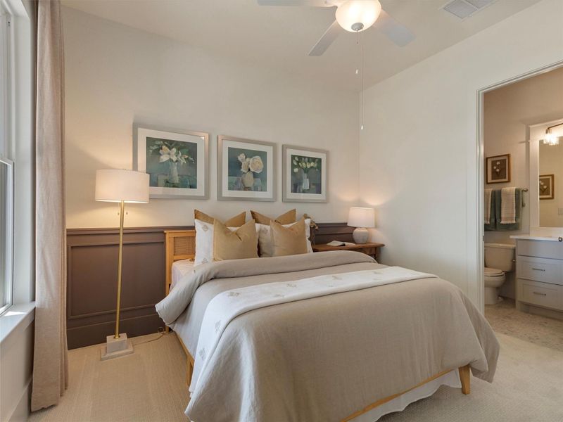 Furnished interior view inside a new home in , Smithville (Image 34).