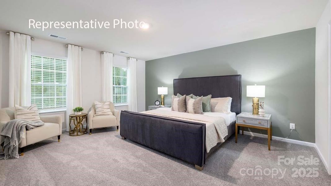 Furnished interior view inside a new home in Cramer Estates, Gastonia (Image 21).