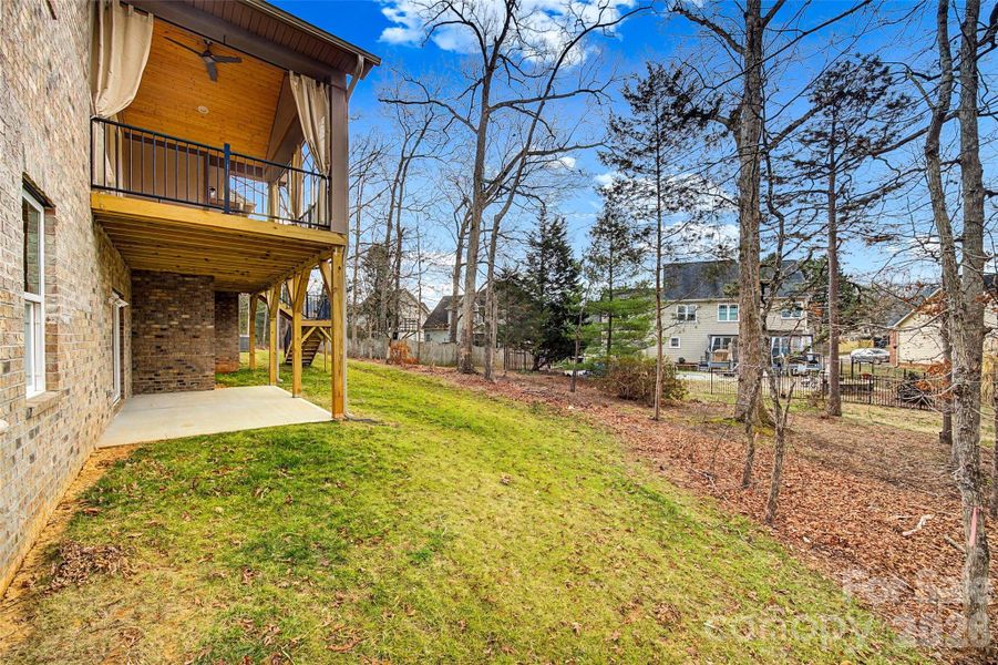 Exterior details and patio area of a home in , Rock Hill (Image 22).