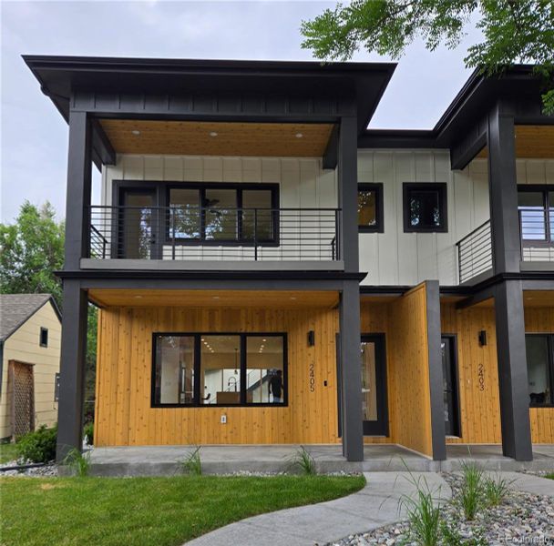 Front exterior of a new home in , Denver, CO, highlighting curb appeal (Image 2).