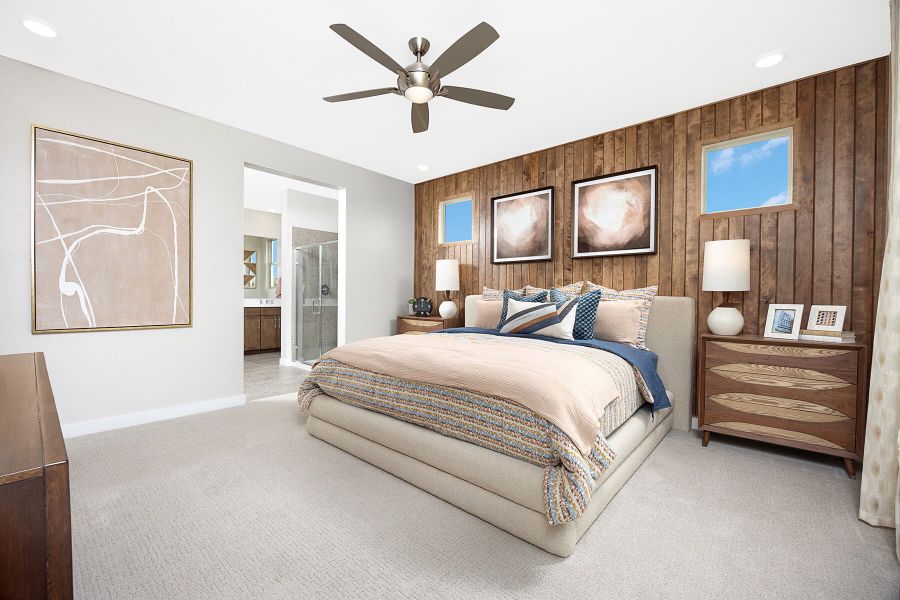 Representative furnished interior of a home built from the Dove by Mattamy Homes in Bella Vista Farms, Queen Creek (Image 14). Representative furnished interior of a home built from the Dove by Mattamy Homes in Bella Vista Farms, Queen Creek (Image 14).