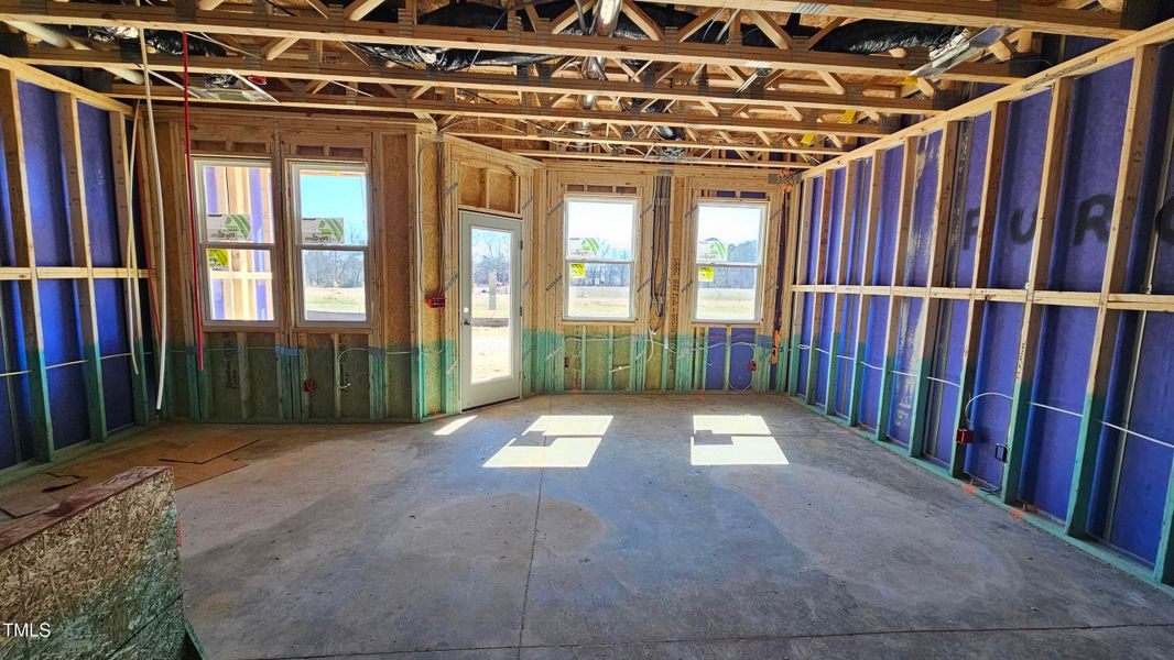 Spacious, unfurnished interior of a new home in Springvale, Fuquay Varina (Image 56).