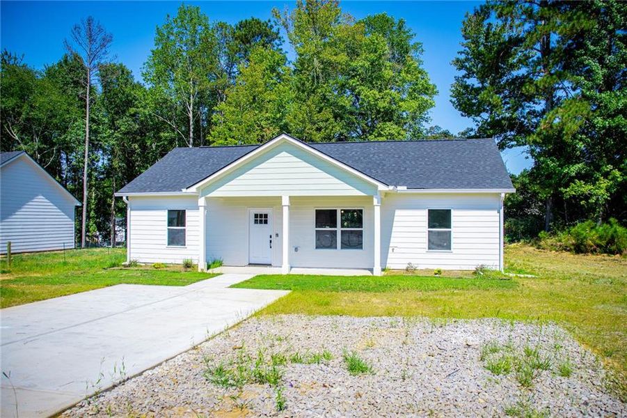 Front exterior of a new home in , Carrollton, GA, highlighting curb appeal (Image 2). Front exterior of a new home in , Carrollton, GA, highlighting curb appeal (Image 2).