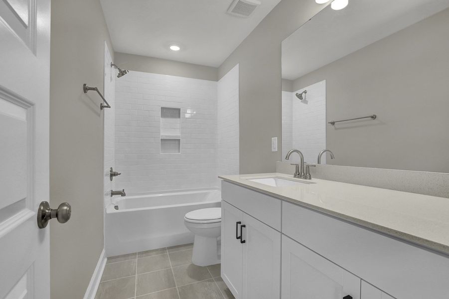 Furnished interior view inside a new home in East Wynd, Hampstead (Image 18). Furnished interior view inside a new home in East Wynd, Hampstead (Image 18).