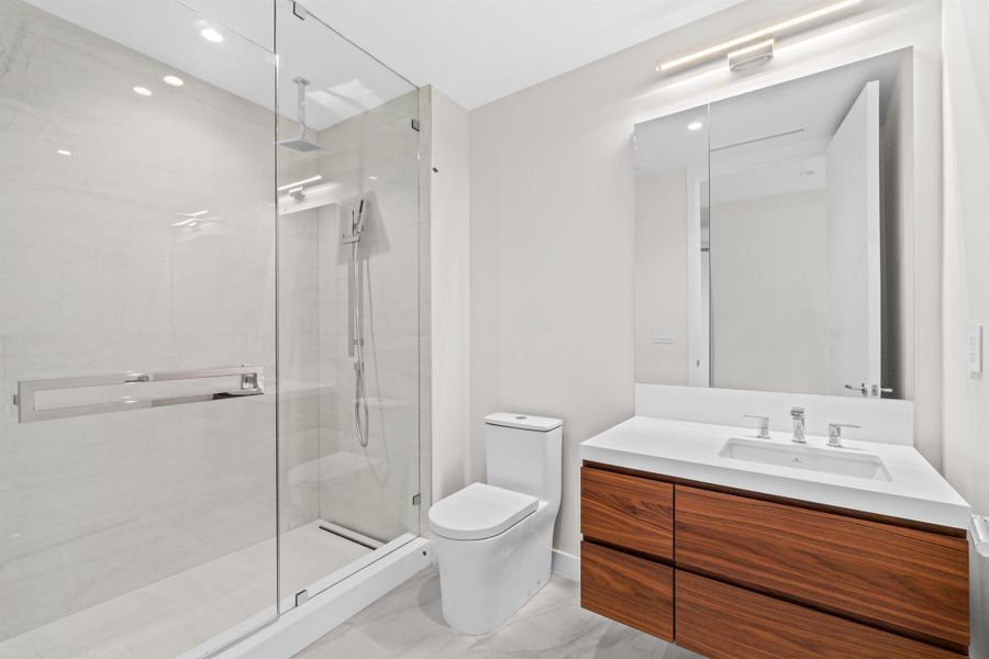 Furnished interior view inside a new home in Alina Residences, Boca Raton (Image 11).