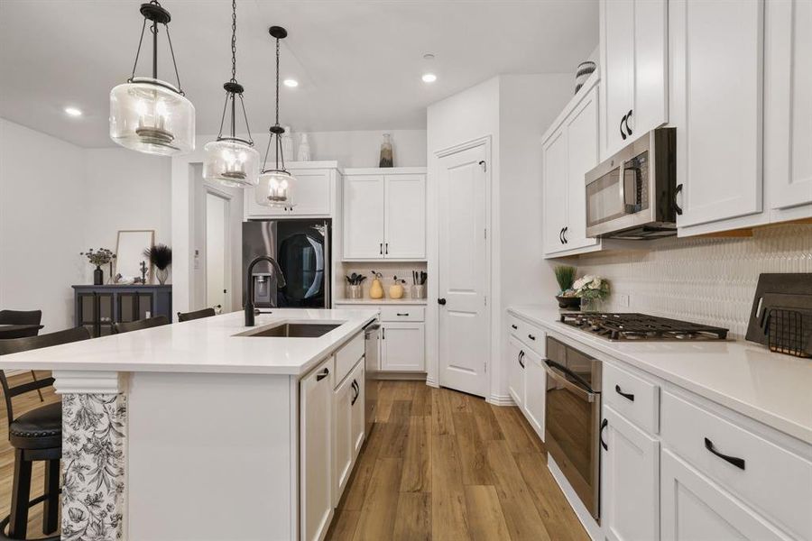 Furnished interior view inside a new home in , Sachse (Image 16).