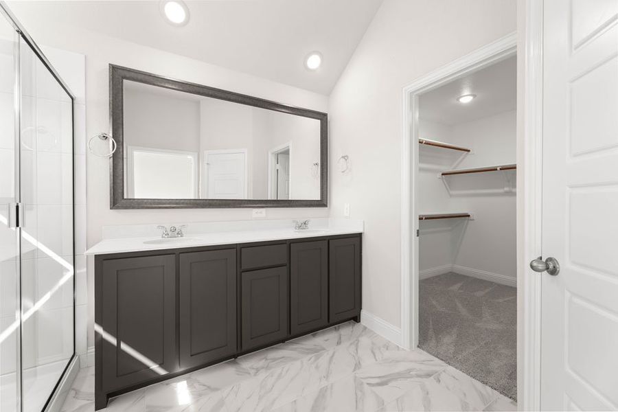 Representative exterior photo of a completed home built from the Cromwell by Impression Homes in Still Water Lake, Godley, TX (Image 14).